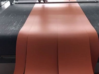 Digital Cutting of Conveyor Belt Material